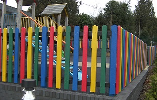 Забор для детских площадок